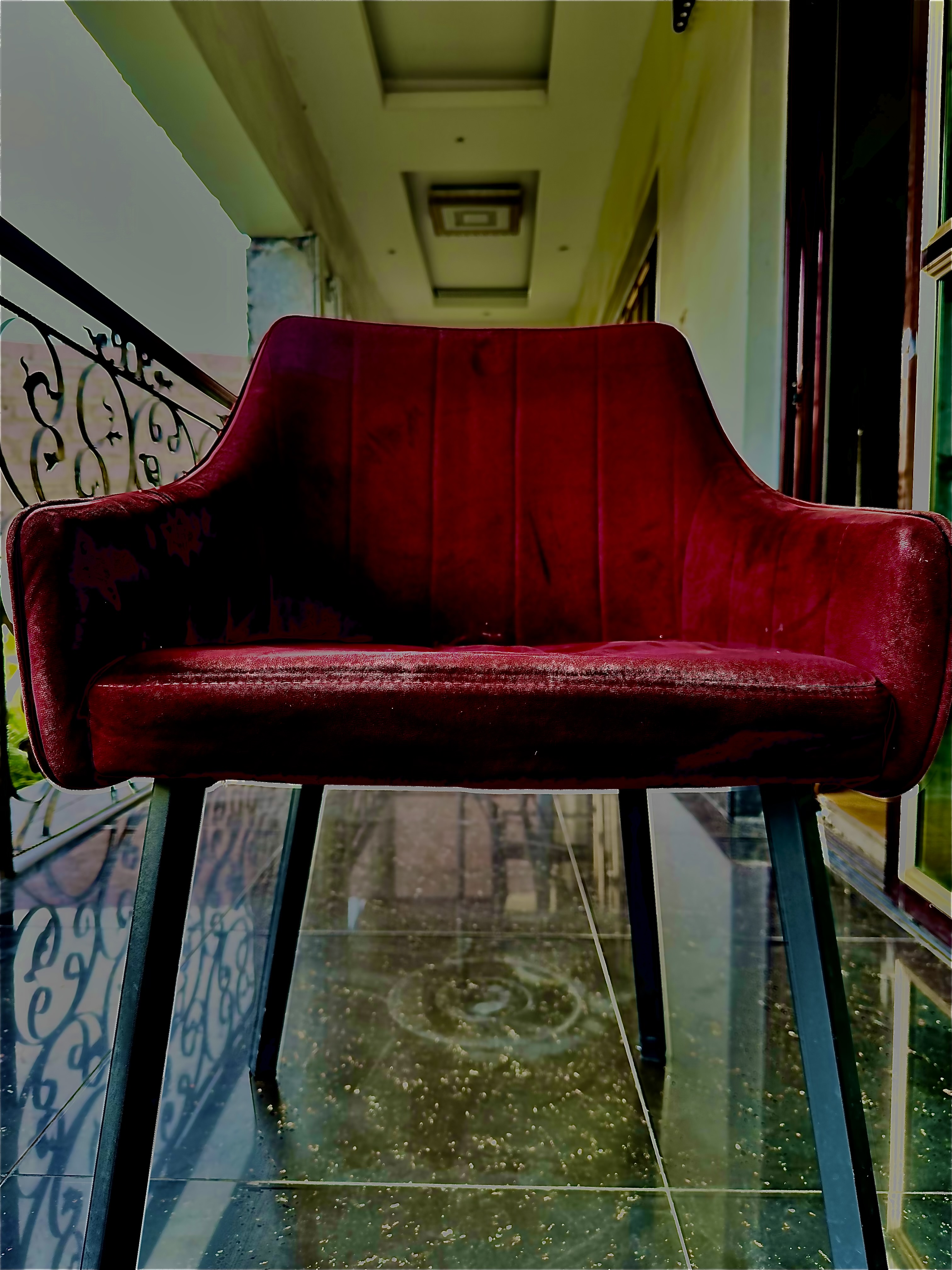 Chaise en daim - 2