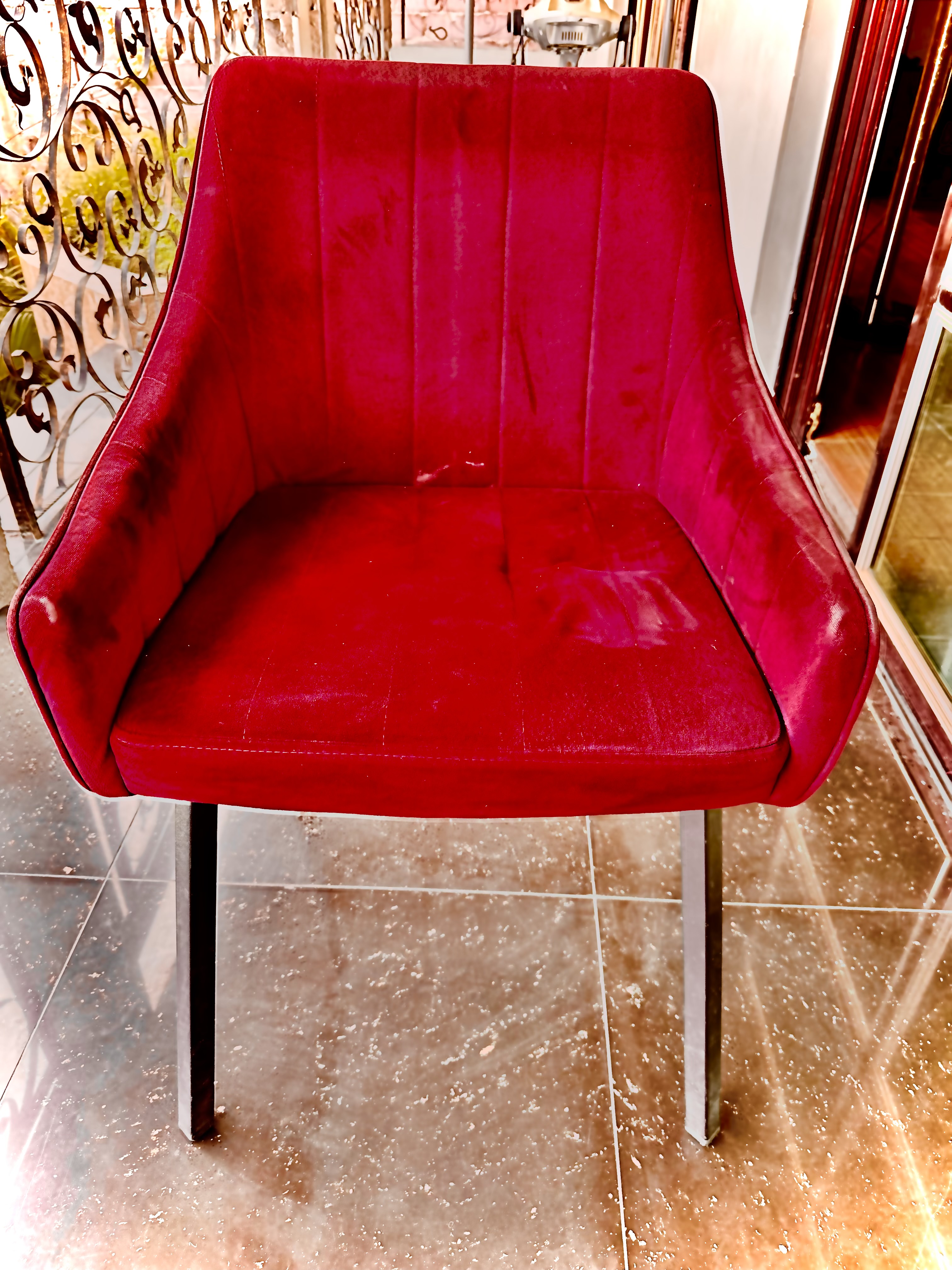 Chaise en daim - 3